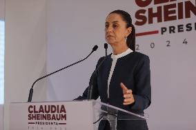 Claudia Sheinbaum Briefing Conference