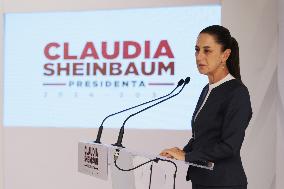 Claudia Sheinbaum Briefing Conference