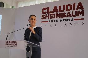 Claudia Sheinbaum Briefing Conference