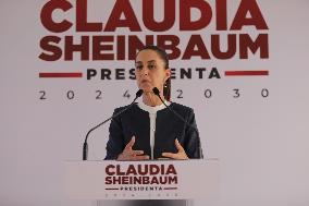 Claudia Sheinbaum Briefing Conference