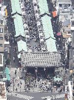 Senso-ji temple in Tokyo