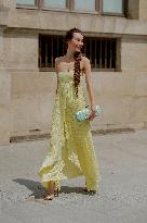 PFW - Elie Saab Street Style