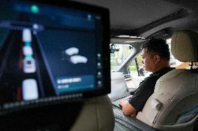 (ChineseToday)CHINA-BEIJING-AUTONOMOUS DRIVING-SAFETY GUARDIAN (CN)