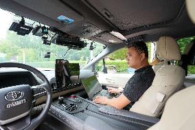 (ChineseToday)CHINA-BEIJING-AUTONOMOUS DRIVING-SAFETY GUARDIAN (CN)