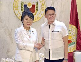 Japan Foreign Minister Kamikawa in Manila