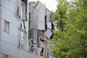 Private womens health clinic damaged during Russias second attack on Kyiv