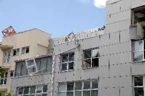 Private womens health clinic damaged during Russias second attack on Kyiv