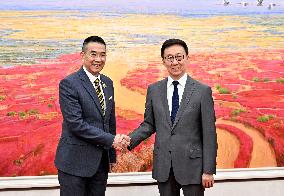 CHINA-BEIJING-HAN ZHENG-THAI FM-MEETING (CN)