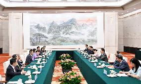 CHINA-BEIJING-HAN ZHENG-THAI FM-MEETING (CN)