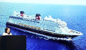 CORRECTED: Disney cruise ship scheduled to operate in Japan