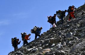 (SP)CHINA-XINJIANG-AKTO-MOUNTAINEERING (CN)