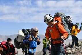 (SP)CHINA-XINJIANG-AKTO-MOUNTAINEERING (CN)