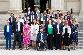 Newly Elected Deputies Arrives at the National Assembly - Paris