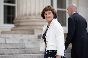 Newly Elected Deputies Arrives at the National Assembly - Paris