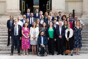 Newly Elected Deputies Arrives at the National Assembly - Paris