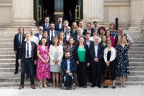 Newly Elected Deputies Arrives at the National Assembly - Paris