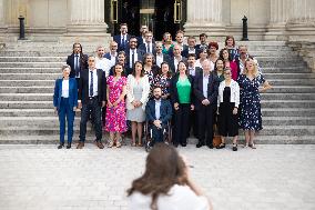 Newly Elected Deputies Arrives at the National Assembly - Paris