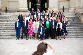 Newly Elected Deputies Arrives at the National Assembly - Paris