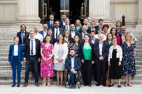 Newly Elected Deputies Arrives at the National Assembly - Paris