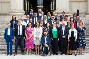 Newly Elected Deputies Arrives at the National Assembly - Paris