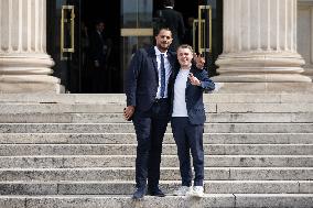 Newly Elected Deputies Arrives at the National Assembly - Paris