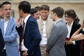 Newly Elected Deputies Arrives at the National Assembly - Paris