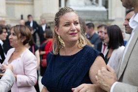 Newly Elected Deputies Arrives at the National Assembly - Paris