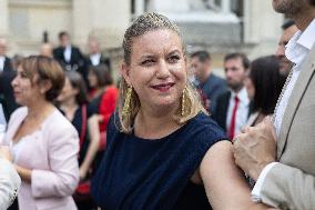 Newly Elected Deputies Arrives at the National Assembly - Paris