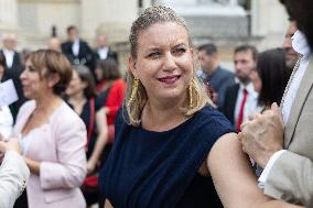 Newly Elected Deputies Arrives at the National Assembly - Paris