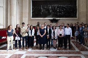 Newly Elected Deputies Arrives at the National Assembly - Paris