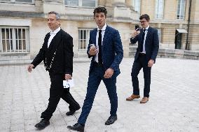 Newly Elected Deputies Arrives at the National Assembly - Paris