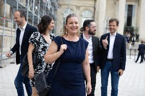 Newly Elected Deputies Arrives at the National Assembly - Paris