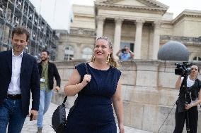 Newly Elected Deputies Arrives at the National Assembly - Paris