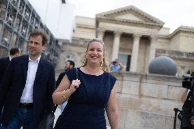 Newly Elected Deputies Arrives at the National Assembly - Paris