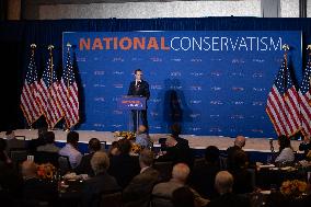 Senator John Hawley Speaks At The 2024 National Conservatism Conference