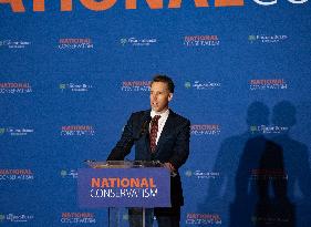 Senator John Hawley Speaks At The 2024 National Conservatism Conference