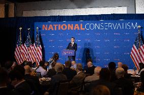 Senator John Hawley Speaks At The 2024 National Conservatism Conference