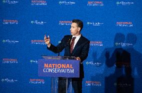 Senator John Hawley Speaks At The 2024 National Conservatism Conference