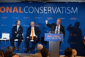 Panel At National Conservatism Conference "An Immediate End To The Border Crisis"