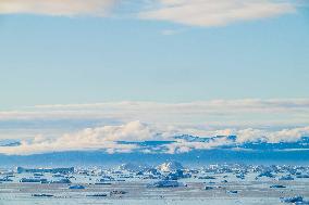 Icebergs And Effects Of Climate Change