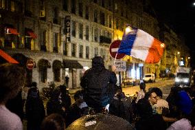 An Agitated End To The Evening In Place République