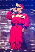 Sfera Ebbasta Performs During The X2VR TOUR 2024 In Milan