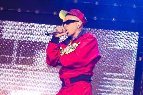 Sfera Ebbasta Performs During The X2VR TOUR 2024 In Milan