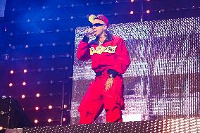 Sfera Ebbasta Performs During The X2VR TOUR 2024 In Milan