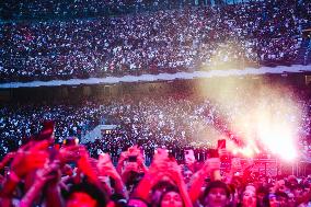 Sfera Ebbasta Performs During The X2VR TOUR 2024 In Milan