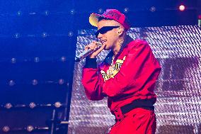 Sfera Ebbasta Performs During The X2VR TOUR 2024 In Milan