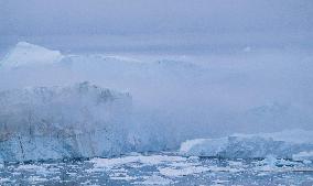 Icebergs And Effects Of Climate Change