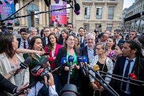 Newly-Elected EELV’s Members Of Parliament At National Assembly - Paris