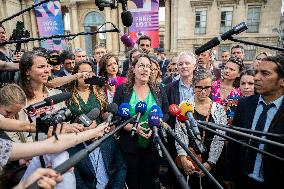 Newly-Elected EELV’s Members Of Parliament At National Assembly - Paris