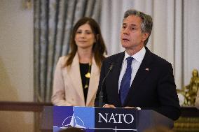 U.S. Secretary Of State Speaks At NATO Event